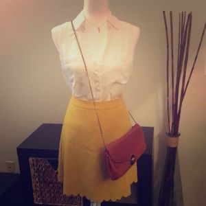 Banana Republic Scallop Skirt